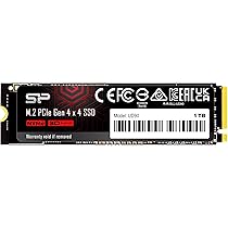 Silicon Power SSD 256GB M.2 PCI-E Gen 3x4 NVMe Ace A60